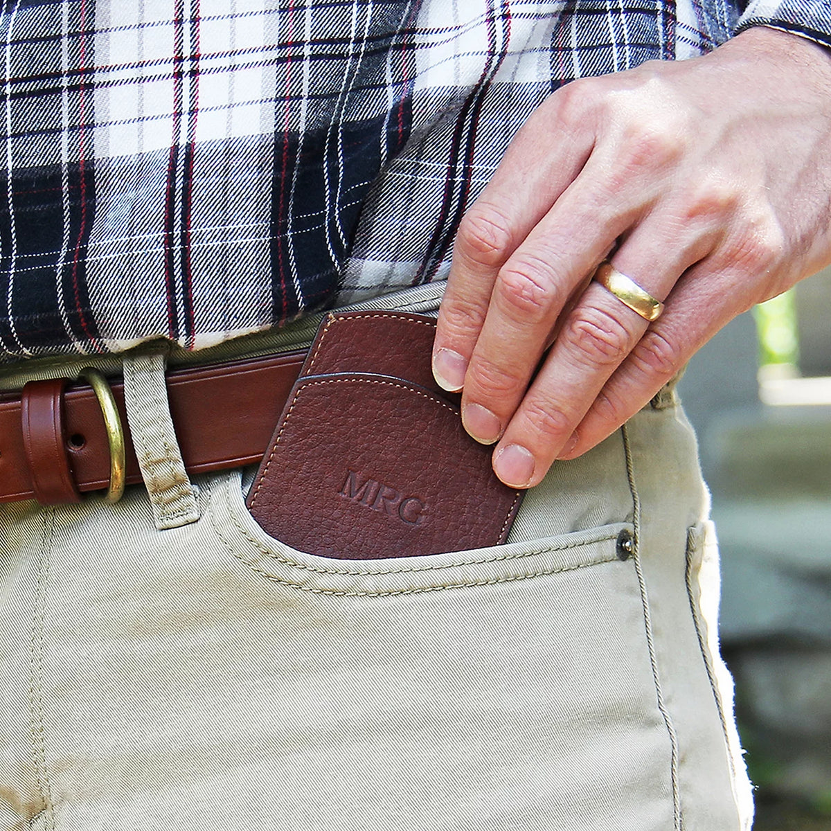 Leather Front Pocket Wallet - Orvis Trusted