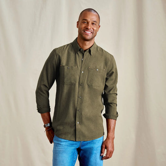 Men's Tech Chambray Long-Sleeve Work Shirt - Orvis Popular