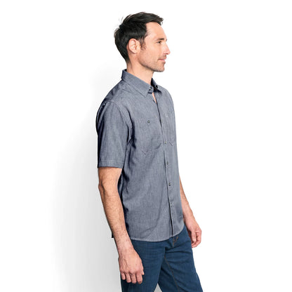 Men's Tech Chambray Short-Sleeve Work Shirt - Orvis Customer Favorite