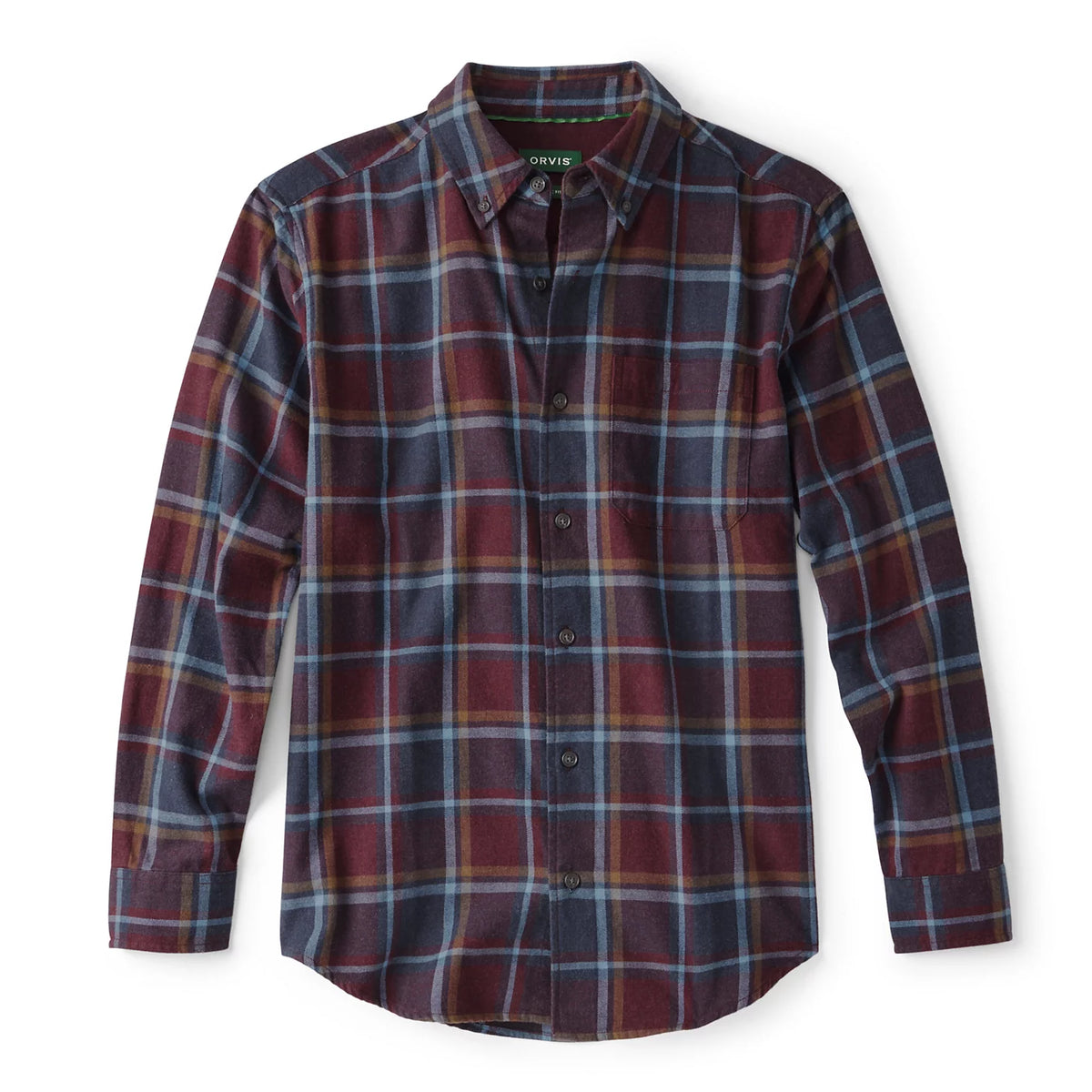 Regent Long-Sleeve Flannel Shirt - Orvis Everyday