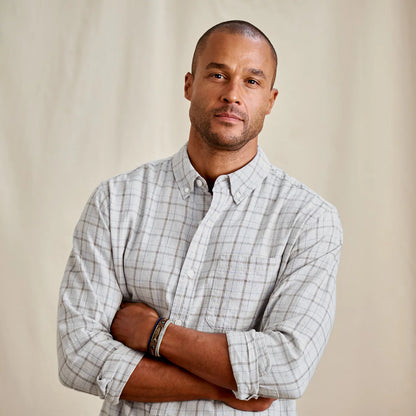 Men's Sunderland Brushed Twill Long-Sleeve Shirt - Orvis Signature