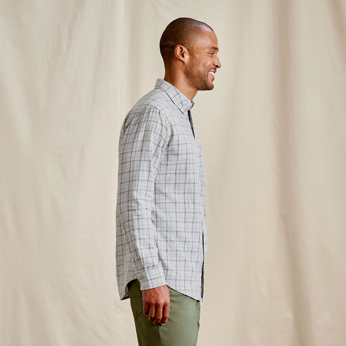 Men's Sunderland Brushed Twill Long-Sleeve Shirt - Orvis Signature