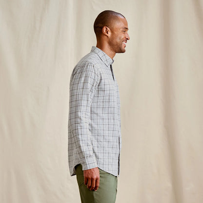 Men's Sunderland Brushed Twill Long-Sleeve Shirt - Orvis Signature