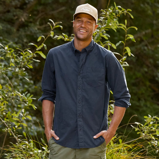 Garment-Dyed Poplin Long-Sleeve Shirt - Orvis Sale