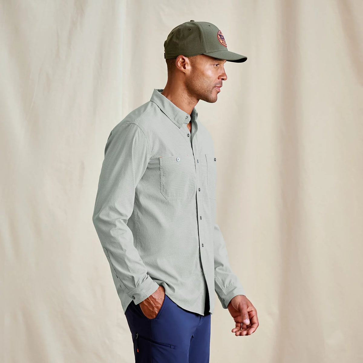 Men's River Guide Open-Air Long-Sleeve Shirt - Orvis Classic