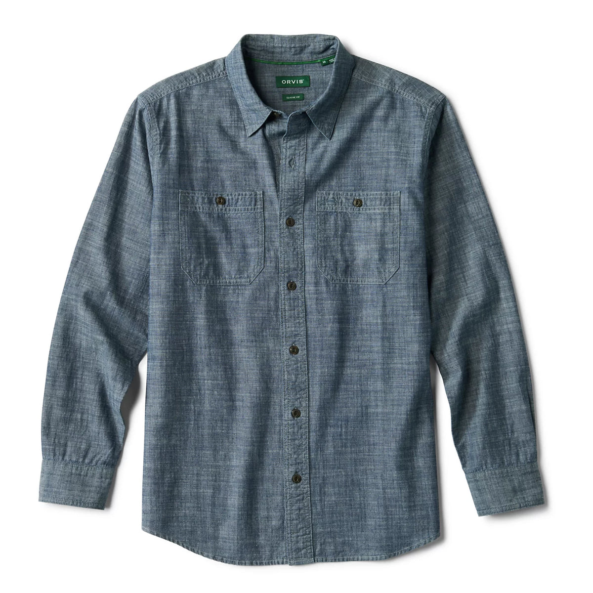 Men's Chambray Long-Sleeve Work Shirt - Orvis Latest