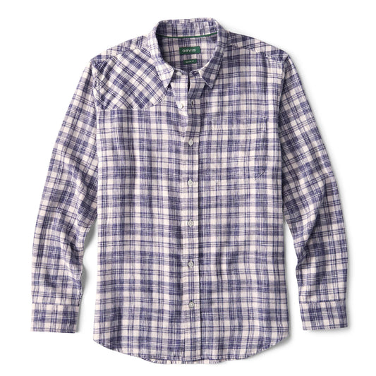 Space-Dyed Plaid Long-Sleeve Shirt - Orvis Smart Buy
