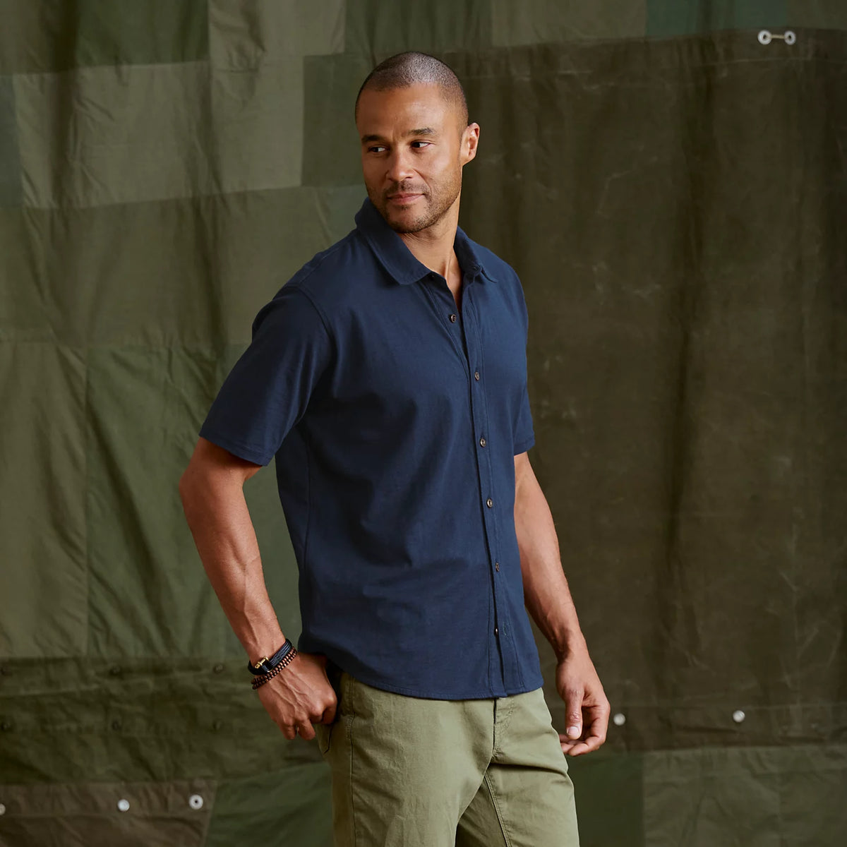Men's Bromley Knit Button-Down Short-Sleeve Shirt - Orvis Best Seller