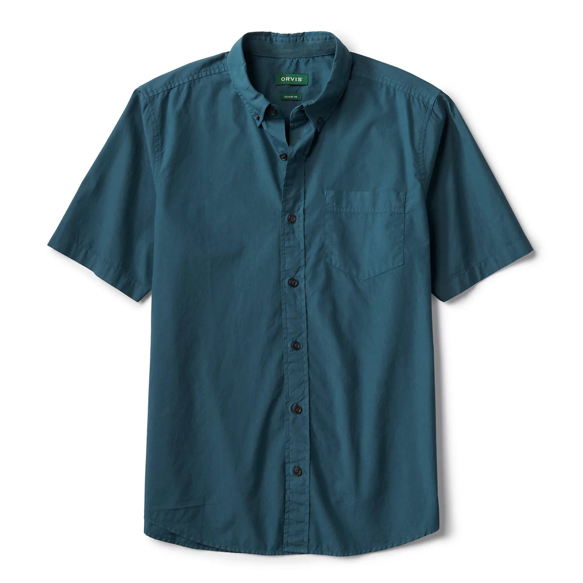 Garment-Dyed Poplin Short-Sleeve Shirt - Orvis Deals