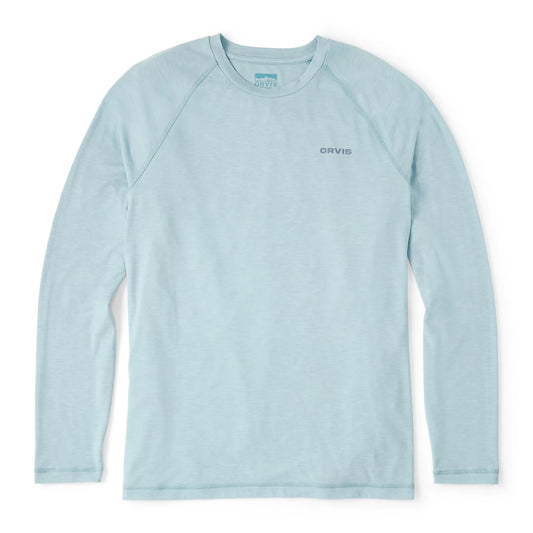 Men's DriCast™ Long-Sleeve Graphic Crew - Orvis Classic