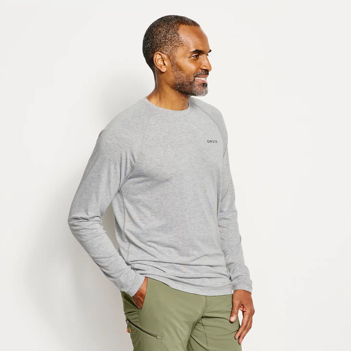 Men's DriCast™ Long-Sleeve Crew - Orvis Best Seller