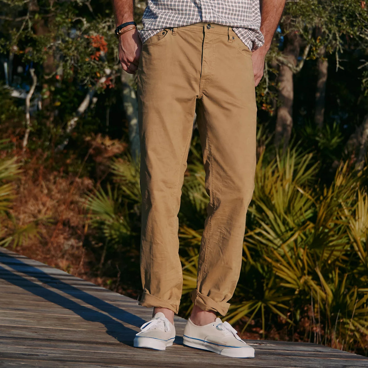 Men's 1856 Stretch Twill 5-Pocket Pants - Orvis Customer Favorite