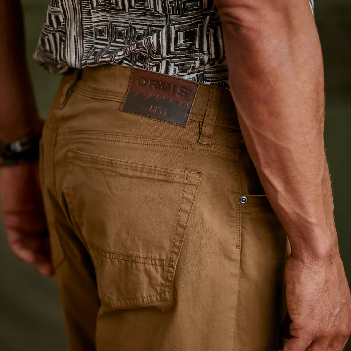Men's 1856 Stretch Twill 5-Pocket Pants - Orvis Customer Favorite