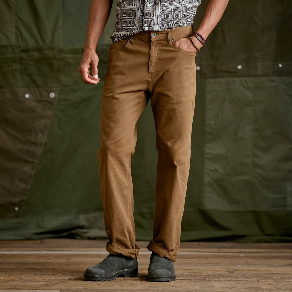 Men's 1856 Stretch Twill 5-Pocket Pants - Orvis Customer Favorite