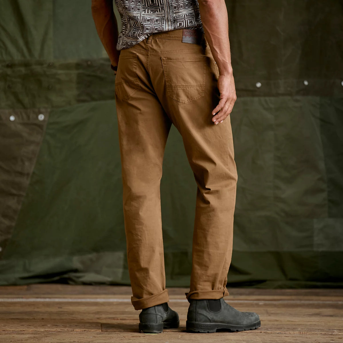 Men's 1856 Stretch Twill 5-Pocket Pants - Orvis Customer Favorite