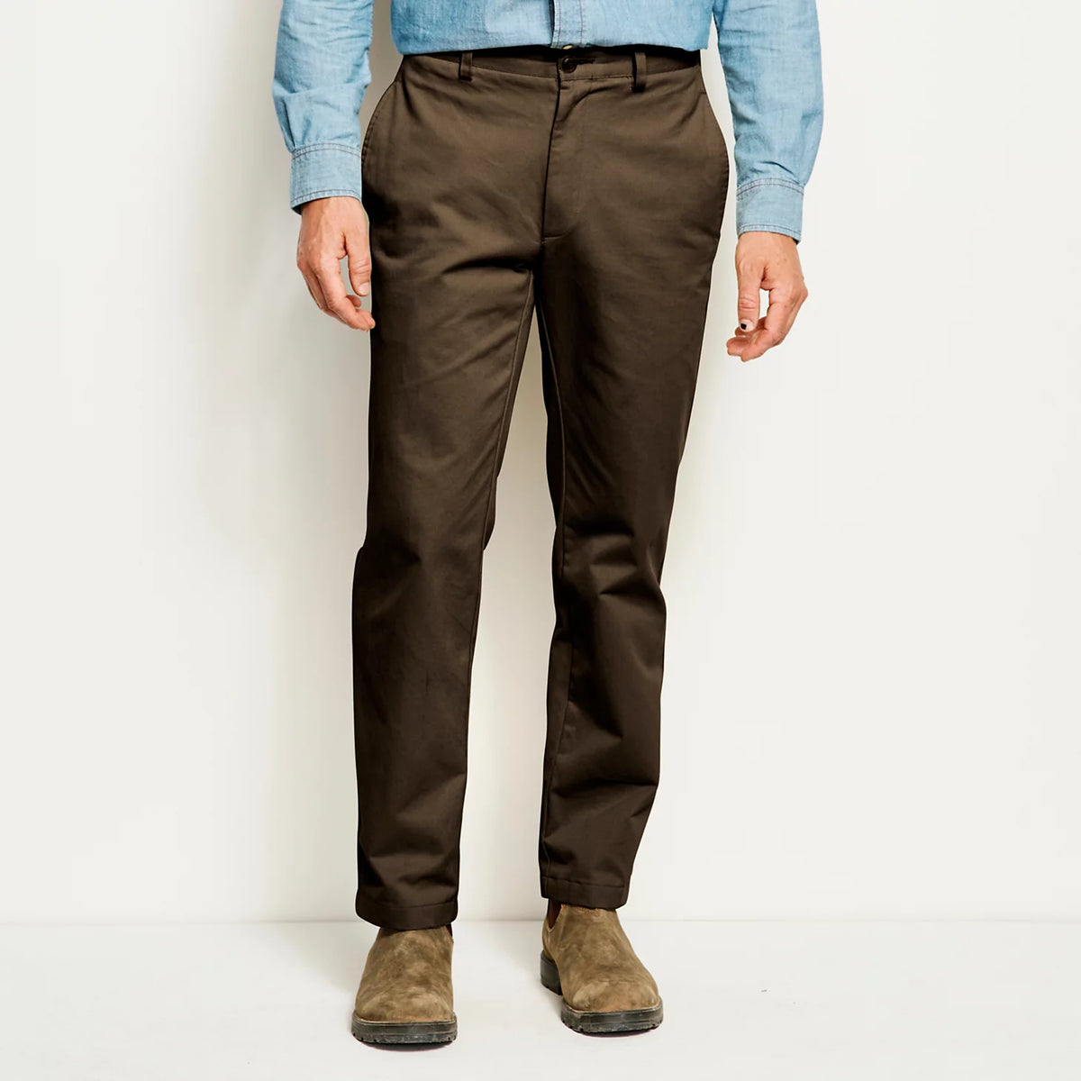 Ultimate Khakis Plain Front Pants - Orvis Recommended