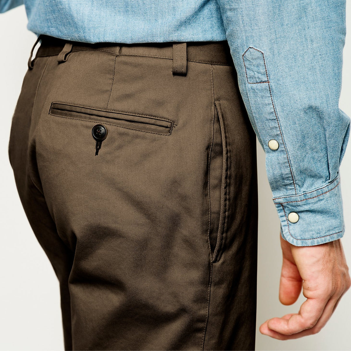 Ultimate Khakis Plain Front Pants - Orvis Recommended