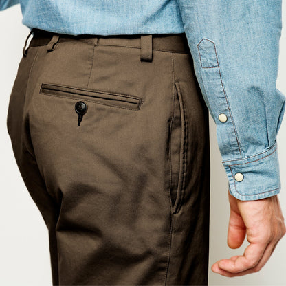 Ultimate Khakis Plain Front Pants - Orvis Recommended