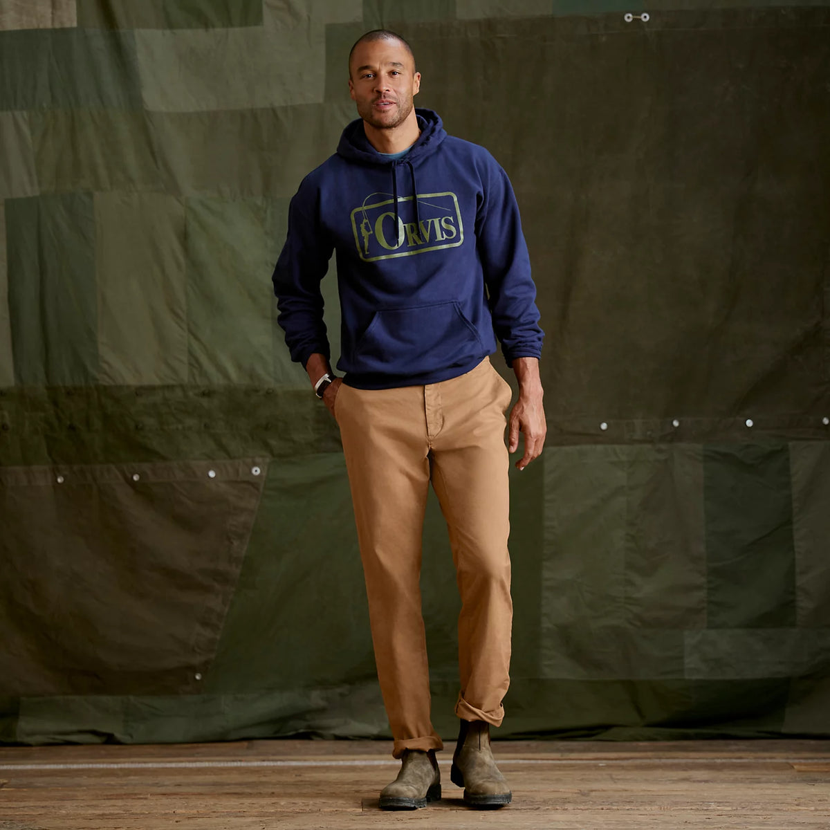 1856 Stretch Twill Regular Fit Chinos - Orvis Essential