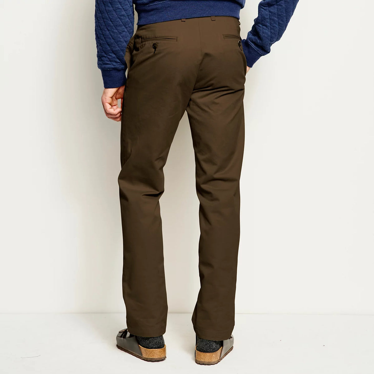 Ultimate Khakis Trim Fit Plain-Front Pants - Orvis Quality