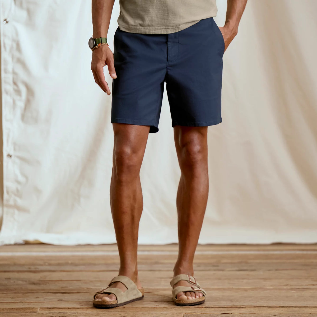 Men's 1856 Angler Chino 7" Shorts - Orvis Essential