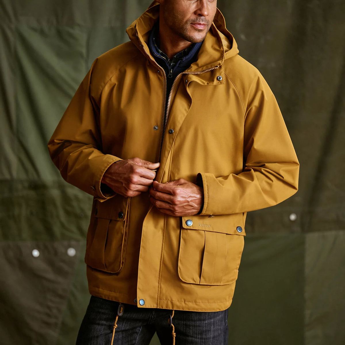 Barbour® Re-Engineered Wading Spey Showerproof Hooded Jacket - Orvis Smart Buy