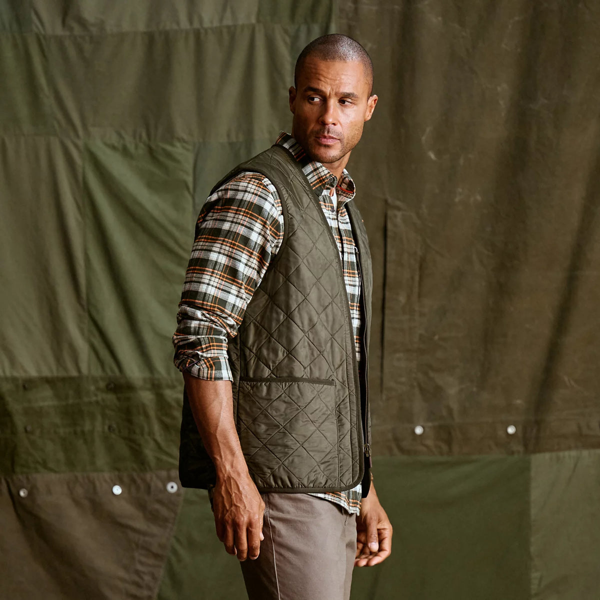 Barbour® Polarquilt Zip-In Liner - Orvis Signature