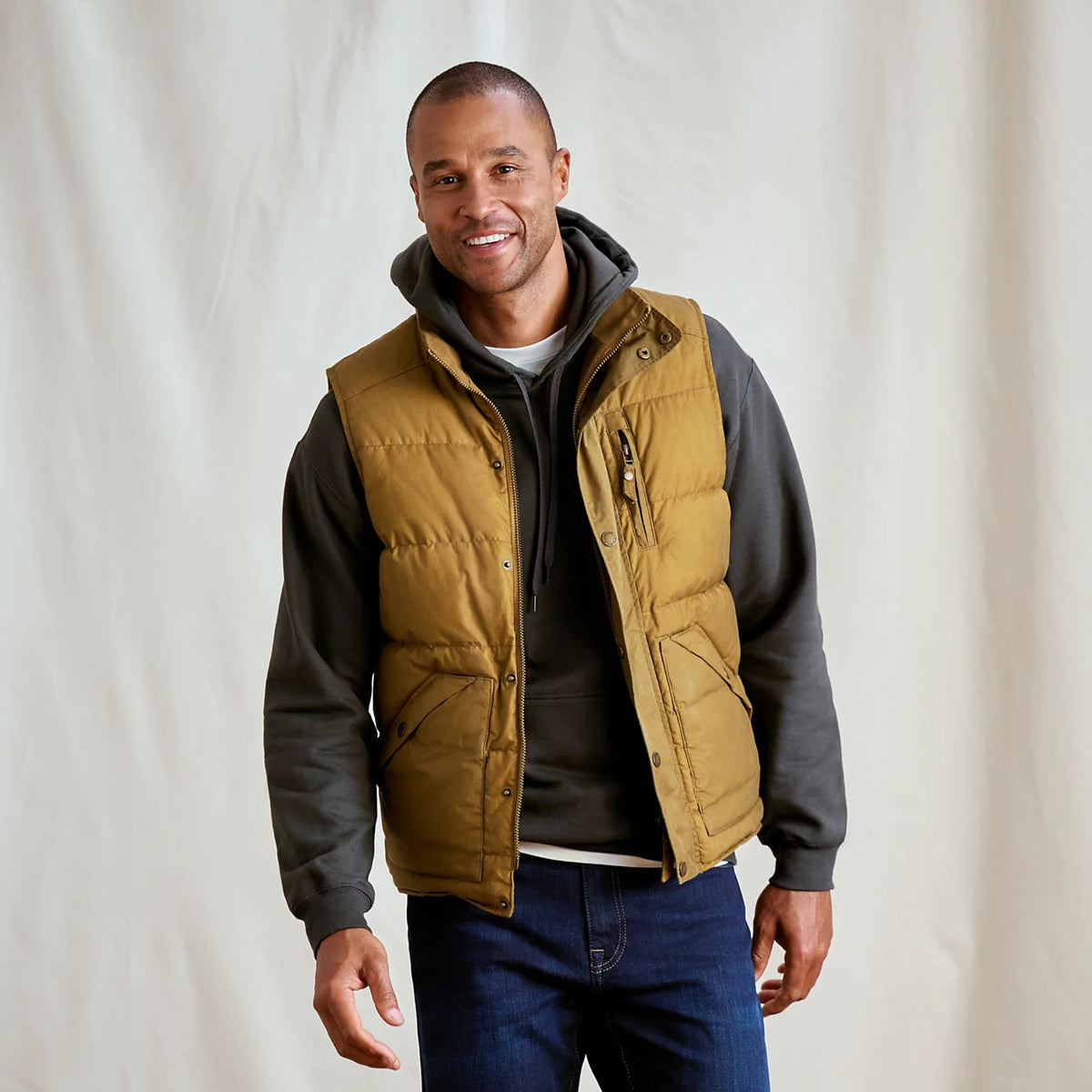 Waxed Down Puffer Vest - Orvis Everyday