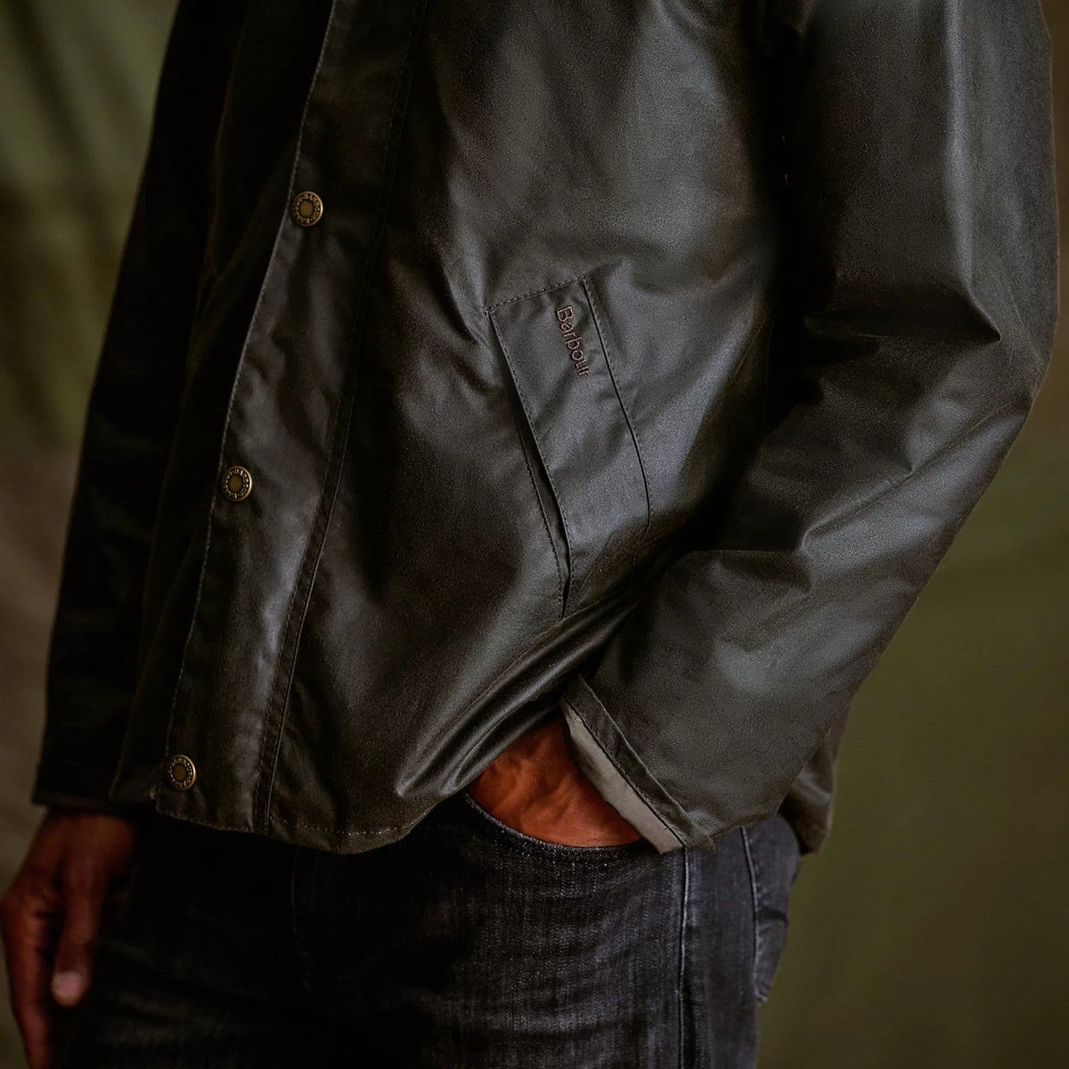 Barbour® Tracker Waxed Jacket - Orvis Value