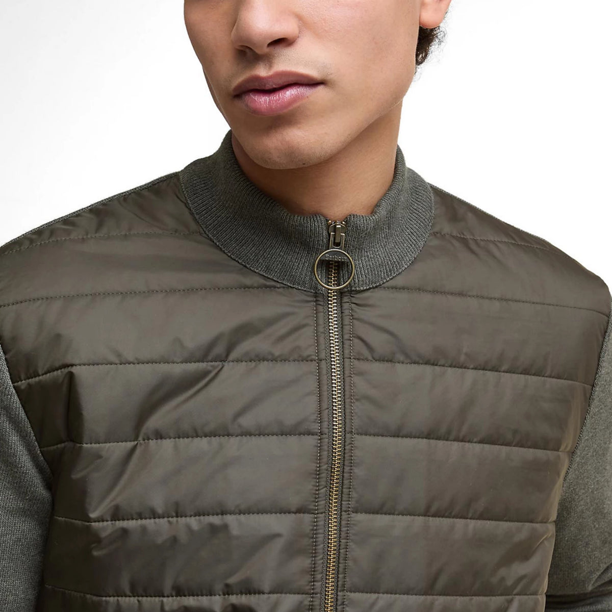 Barbour® Essential Carn Baffle Zip-Through Knitted Sweater - Orvis Hot Sale