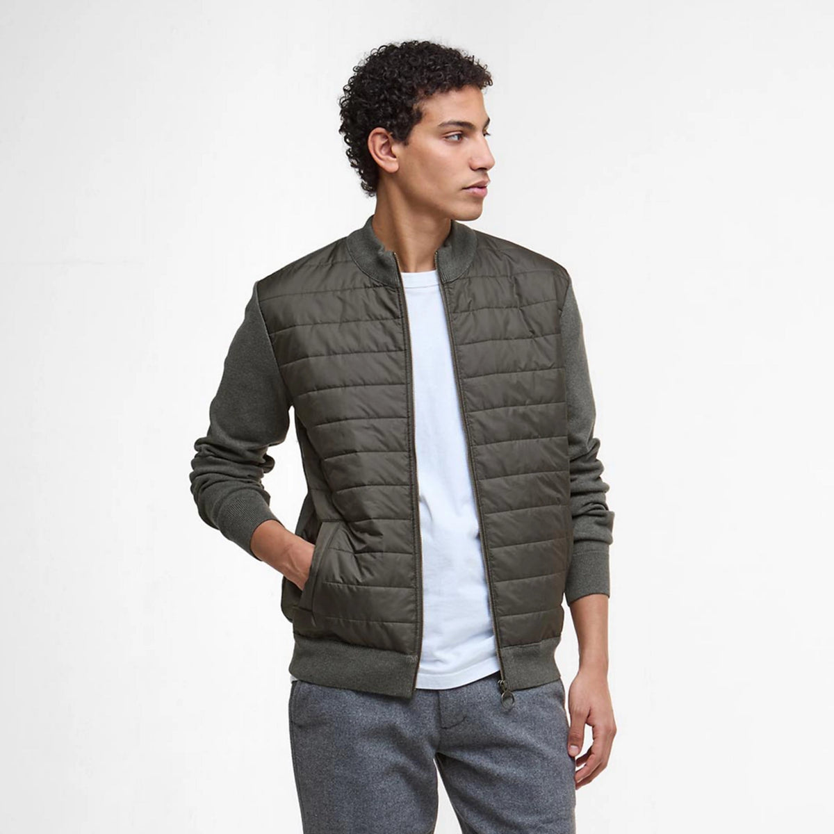 Barbour® Essential Carn Baffle Zip-Through Knitted Sweater - Orvis Hot Sale
