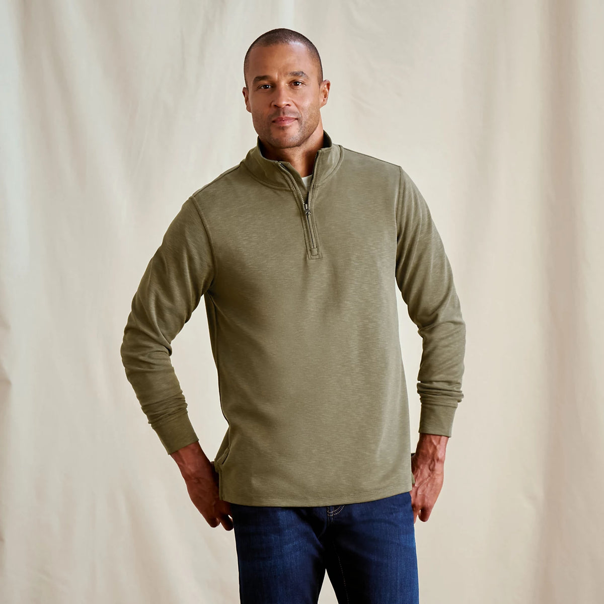 Three Forks 1/4-Zip Sweatshirt - Orvis Trusted