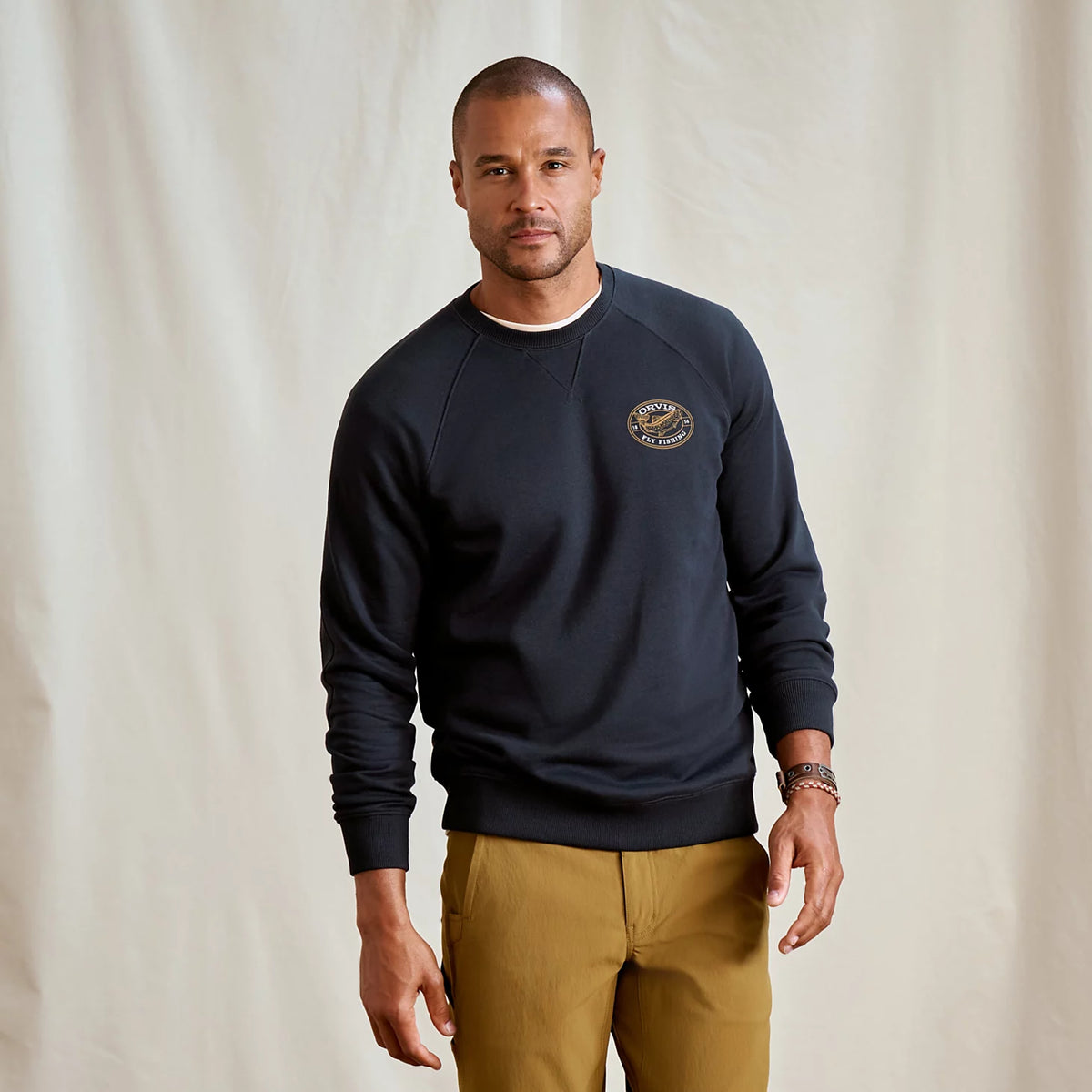 Men's Campfire Crewneck Sweatshirt - Orvis Featured