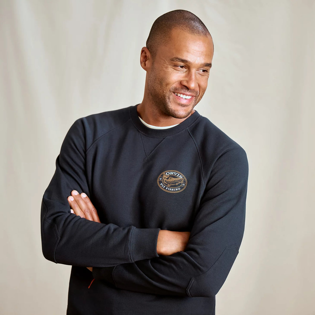 Men's Campfire Crewneck Sweatshirt - Orvis Featured