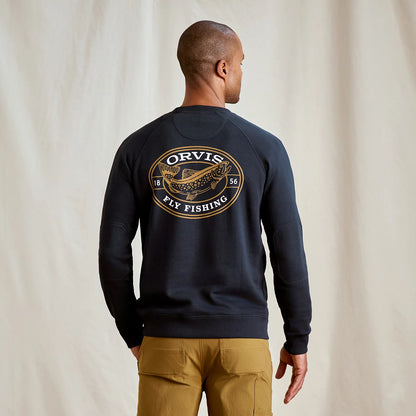 Men's Campfire Crewneck Sweatshirt - Orvis Featured