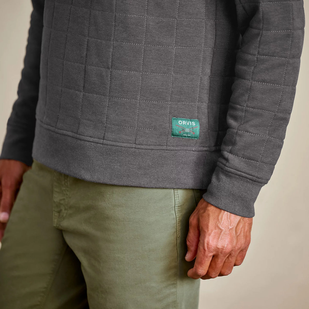 Men's Battenkill Quilted 1/4-Snap Sweatshirt - Orvis Special Offer