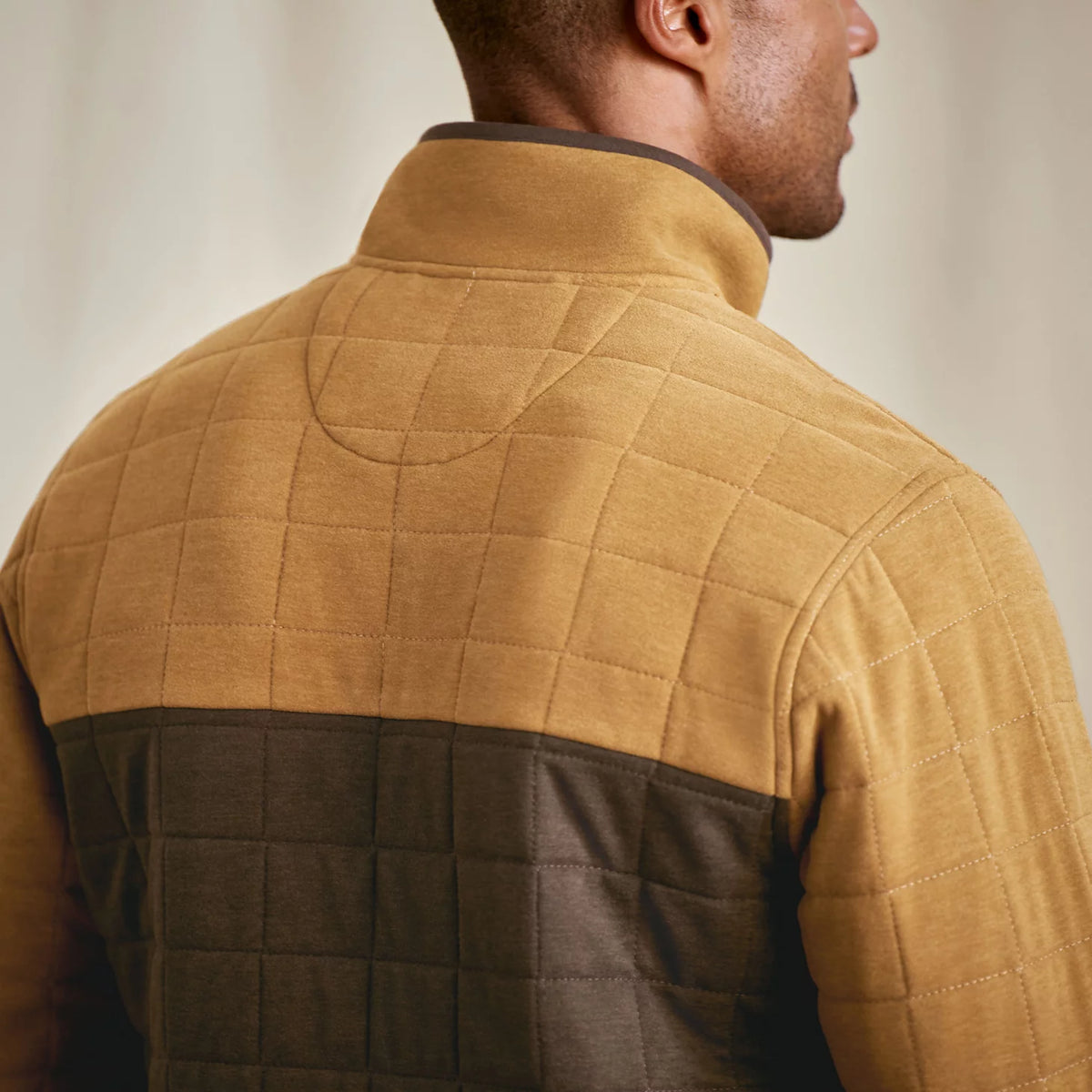 Men's Battenkill Colorblock Quilted 1/4-Snap Sweatshirt - Orvis Premium