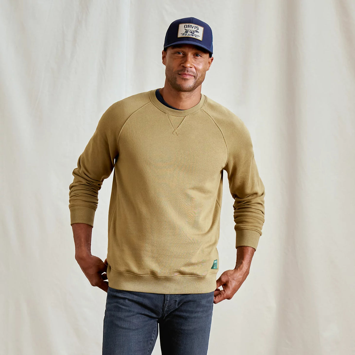 Men's Campfire Crewneck Sweatshirt - Orvis Great Value