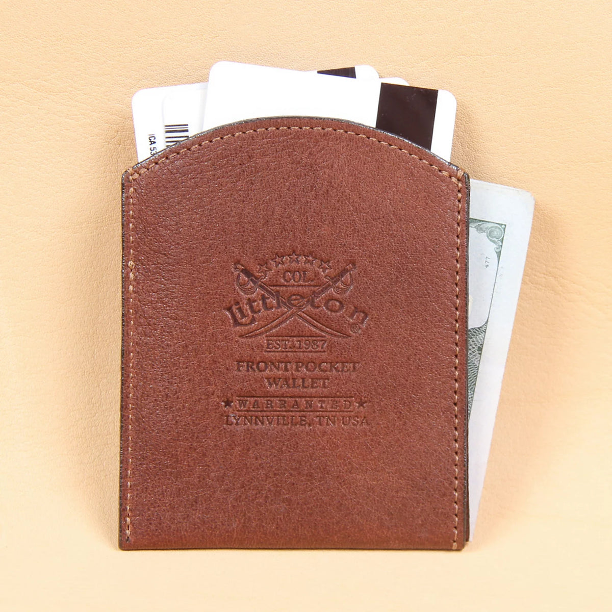 Leather Front Pocket Wallet - Orvis Trusted