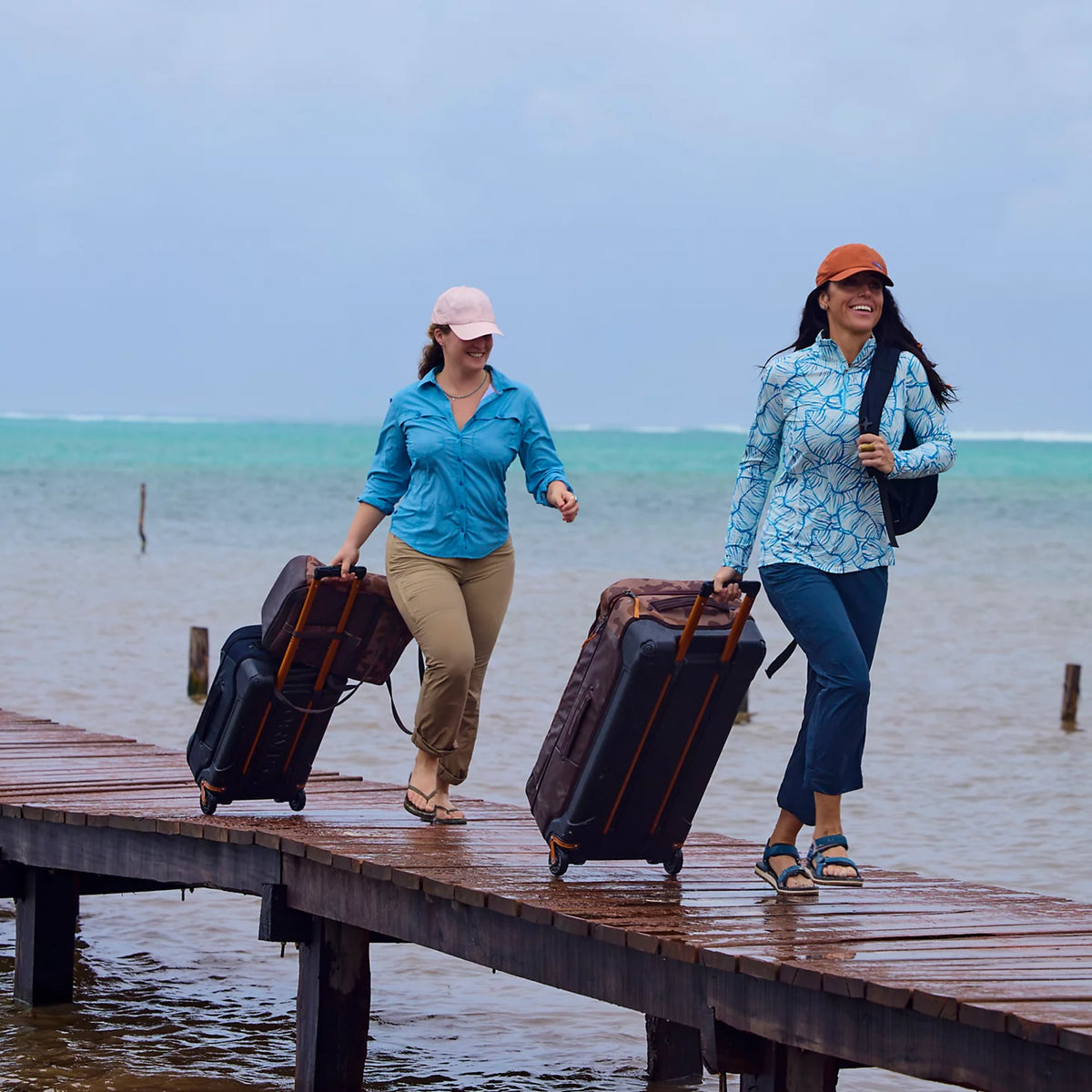 Trekkage™ LT Adventure 40L Carry-On Roller Bag - Orvis Signature