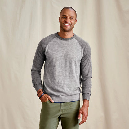 Lightweight Merino Crewneck Sweater - Orvis Value