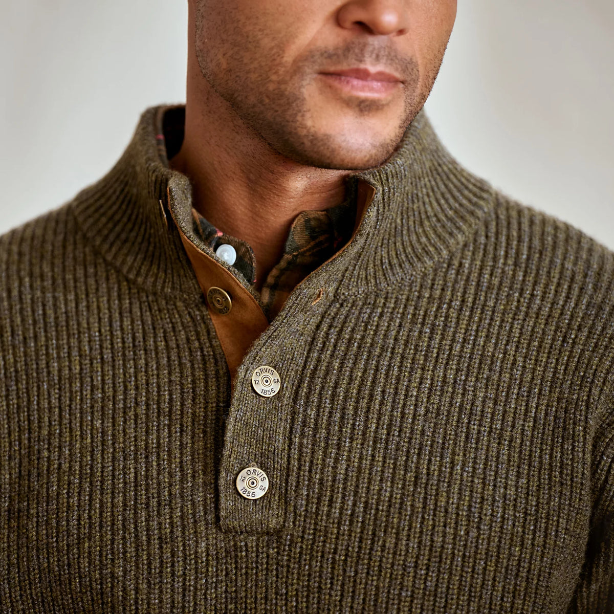 Quail Creek Button Mockneck Pullover - Orvis Trusted