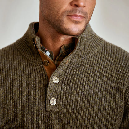 Quail Creek Button Mockneck Pullover - Orvis Trusted
