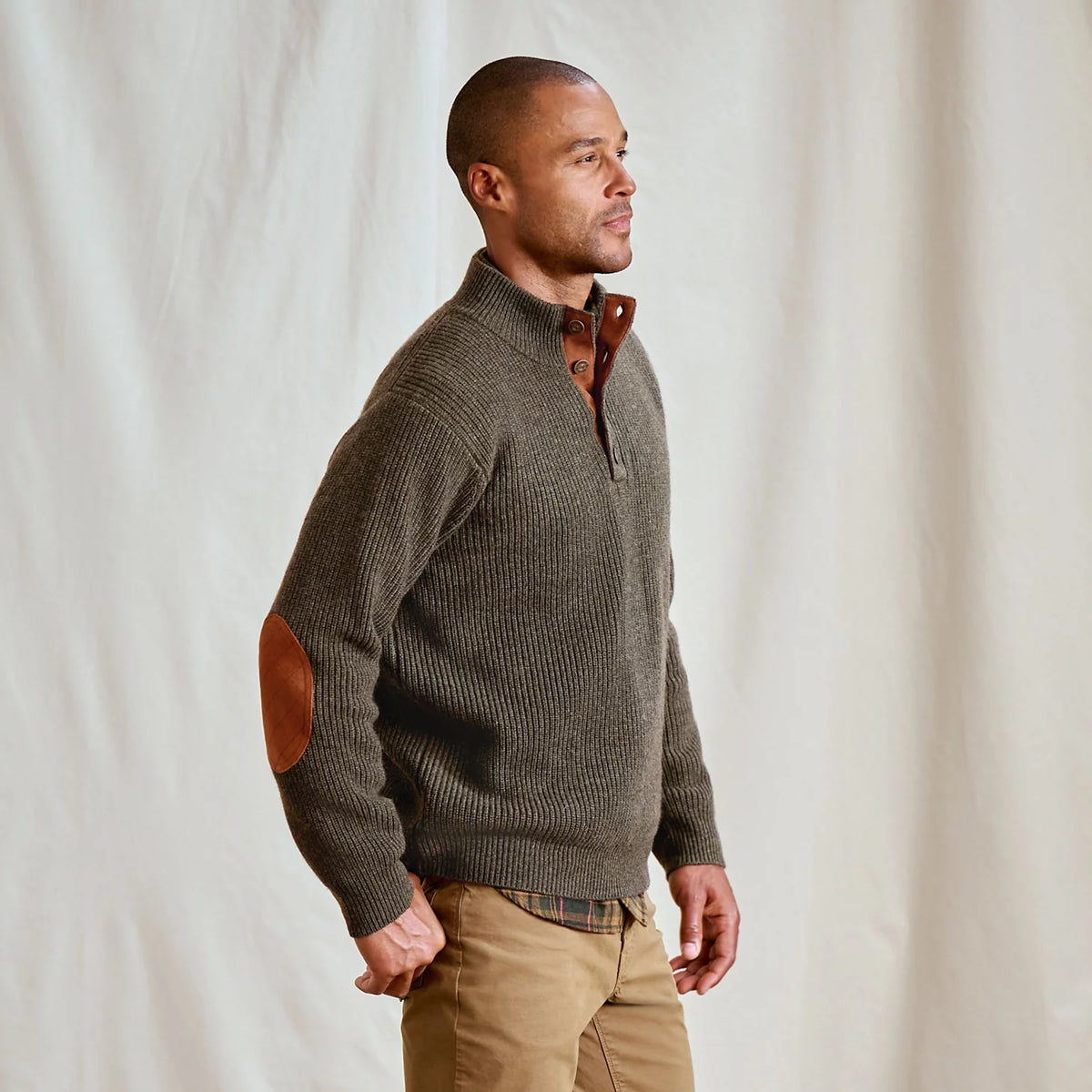 Quail Creek Button Mockneck Pullover - Orvis Trusted