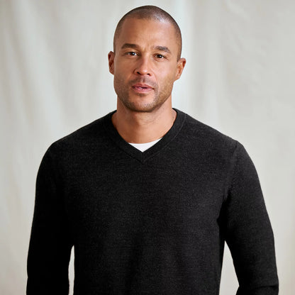 Merino Piqué V-Neck Sweater - Orvis Great Value