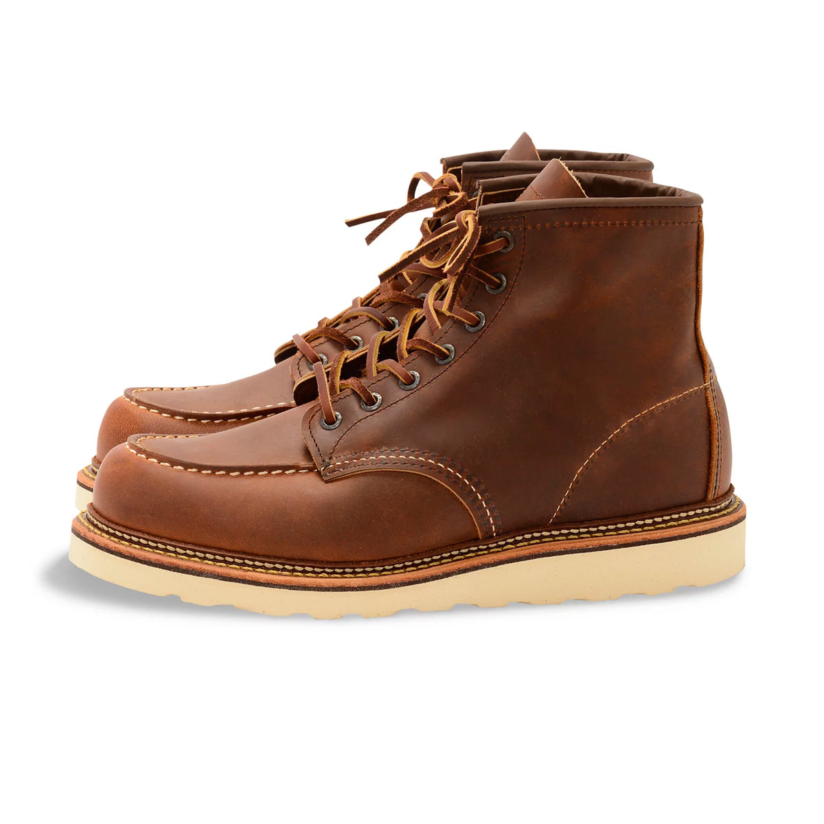 Red Wing 6" Classic Moc Copper Rough & Tough Boots - Orvis Customer Favorite
