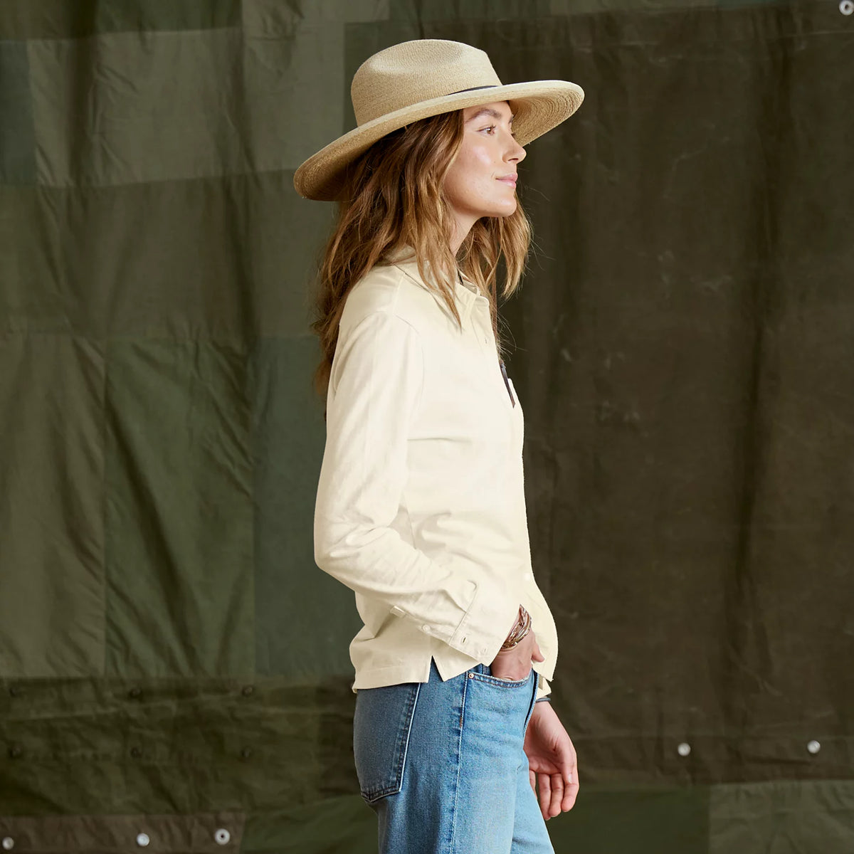Women's Bromley Knit Button-Down Long-Sleeve Shirt - Orvis Signature