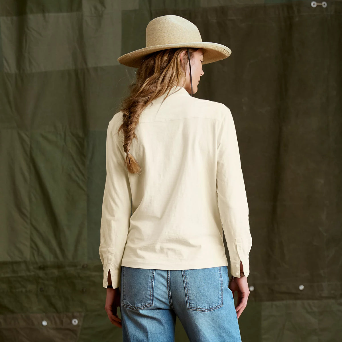 Women's Bromley Knit Button-Down Long-Sleeve Shirt - Orvis Signature