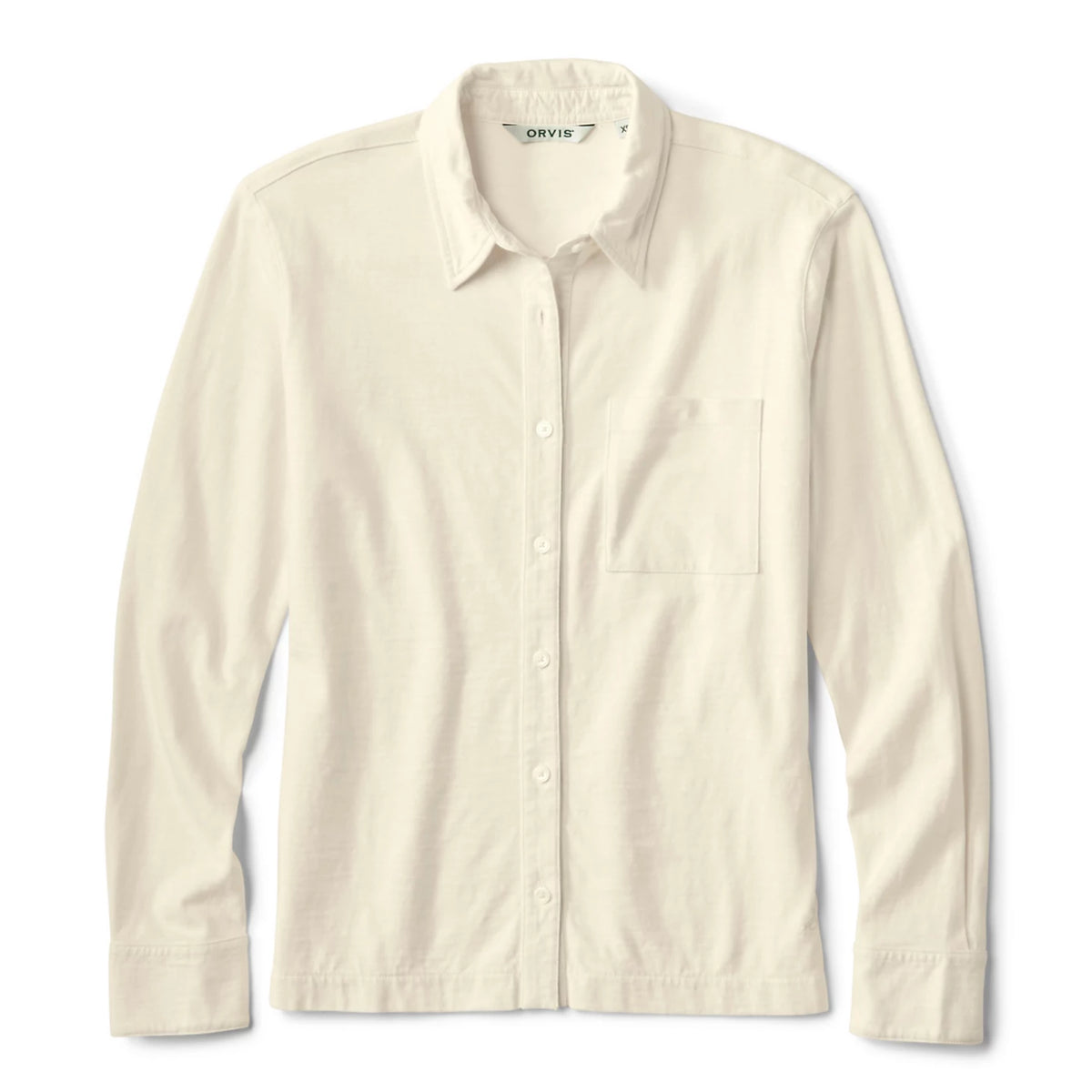 Women's Bromley Knit Button-Down Long-Sleeve Shirt - Orvis Signature