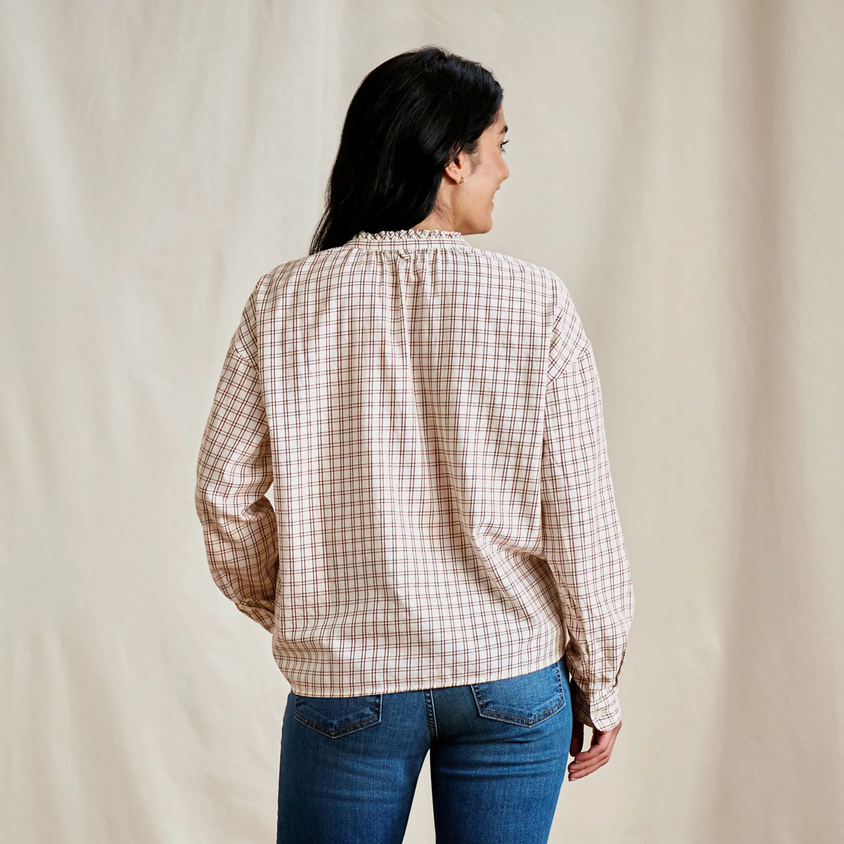 Women's Sunderland Brushed Twill Long-Sleeve Top - Orvis Popular